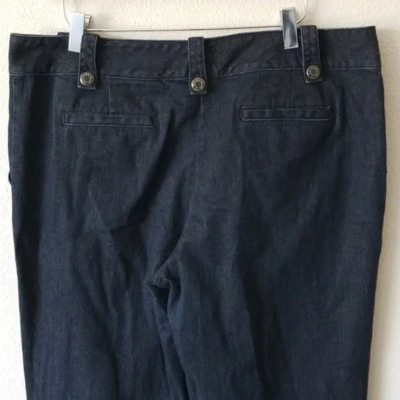 {Talbots} Women's Petites Dark Blue Jeans - Picture 7 of 8